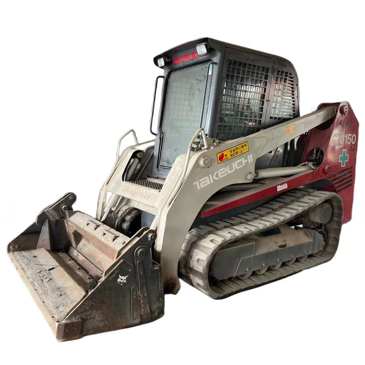 Second hand made in Japan Takeuchi tracked skid steer TL150 rare stock ready to ship