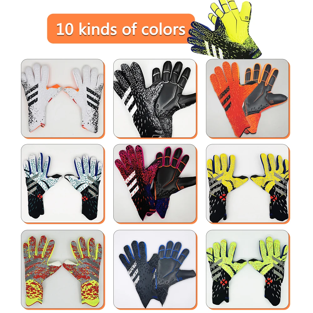 Wholesale Manufacturer Football Gloves Training Soccer Sports Best Goalkeeper Latex Gloves Soccer Gloves