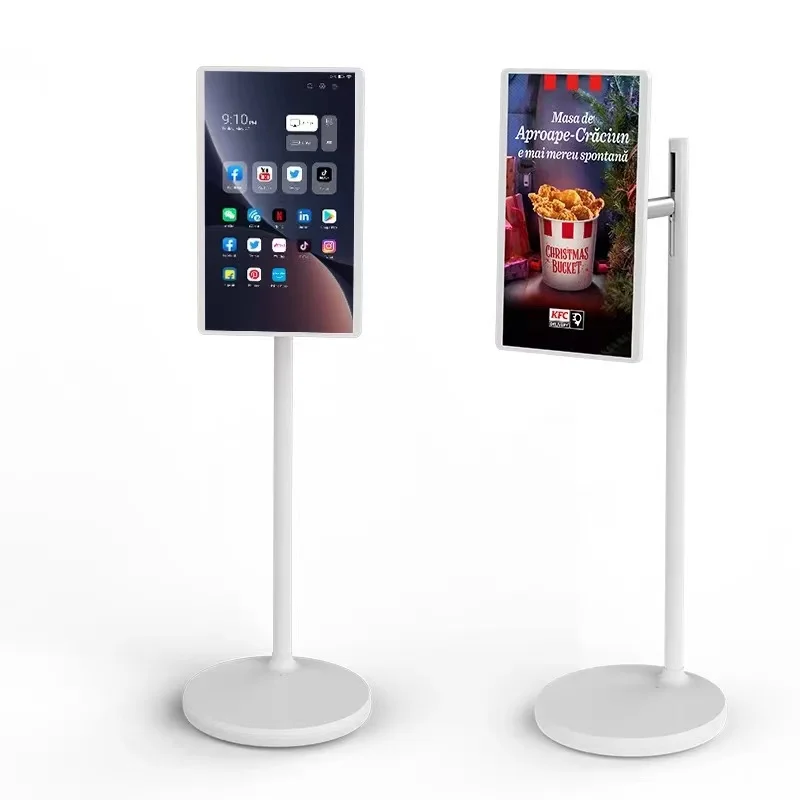 Standbyme Floor Standing Smart TV Touch Display For Work Studying Workout Gaming Tablet Android Kitchen