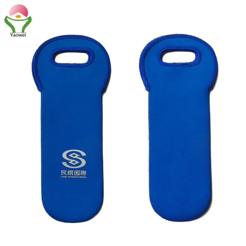 Newest promotional Beer Bottle Cooler Holder Carrier Neoprene wine bottle bag