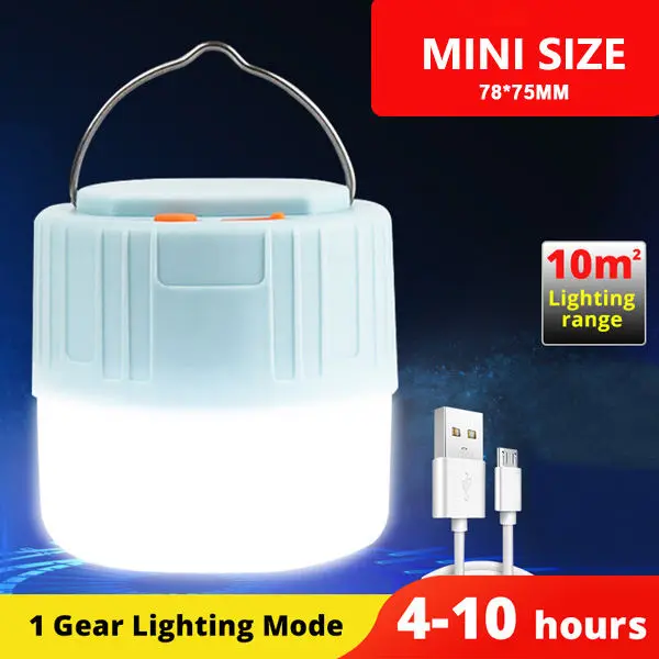 Bulb portable emergency light Bombillas Charging repair solar work light barbecue led camping lamp