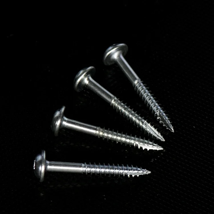 round tail tail self-tapping pocket hole square drive screws