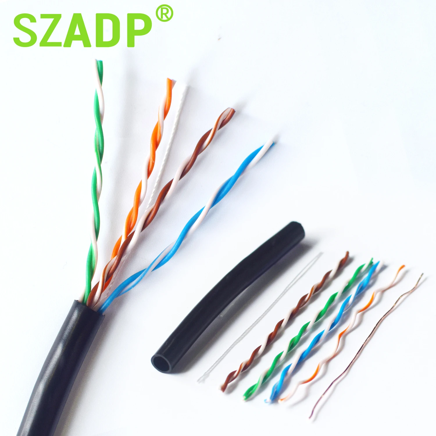 Utp Stp Sftp Cat5 Cat5e Cat6 Cat 6 Shielded 23awg 4 Pairs Pvc Lszh Jacket Indoor Lan Ethernet Network Cables 305m 1000ft Box