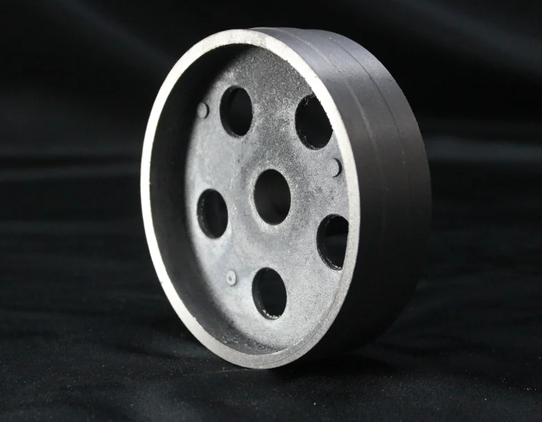 Modern OEM Professional 28 in Band Saw Wheels Part flat belt drive pulley 12mm bore pulley for flat belt