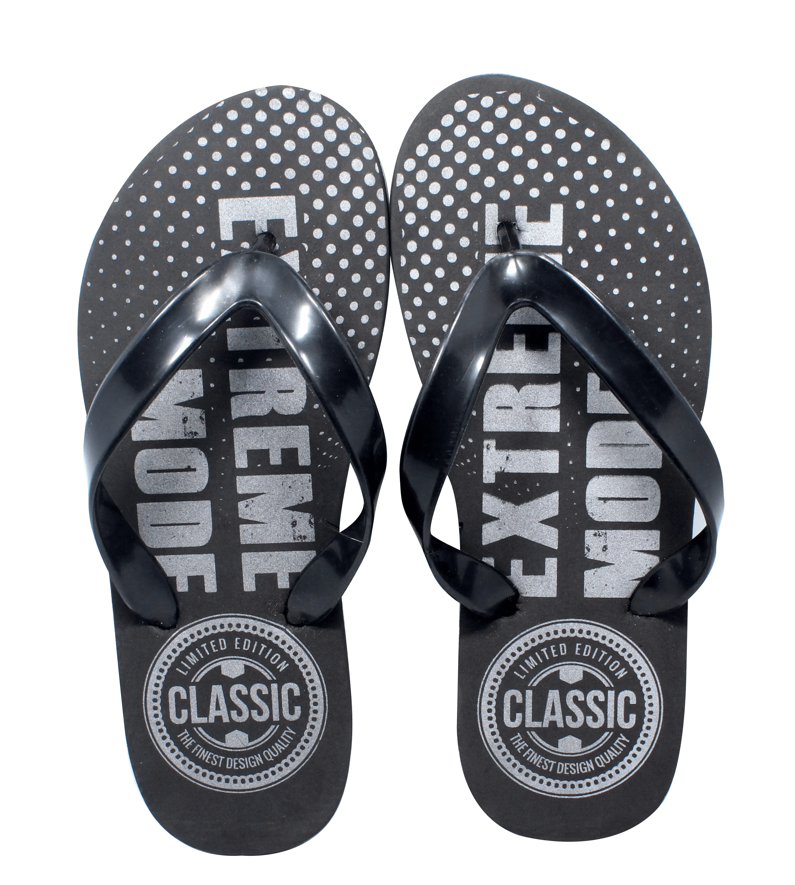 Best selling PVC EVA flip flop slippers sandals for men in stock custom beach indoor outdoor slippers M0843 Blue/Black