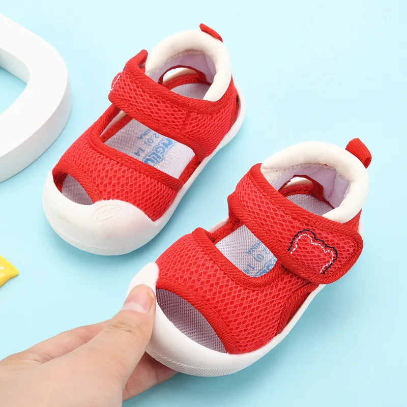 Breathable Mesh Toddler Soft Soled Baby Sandals Baby Sandals