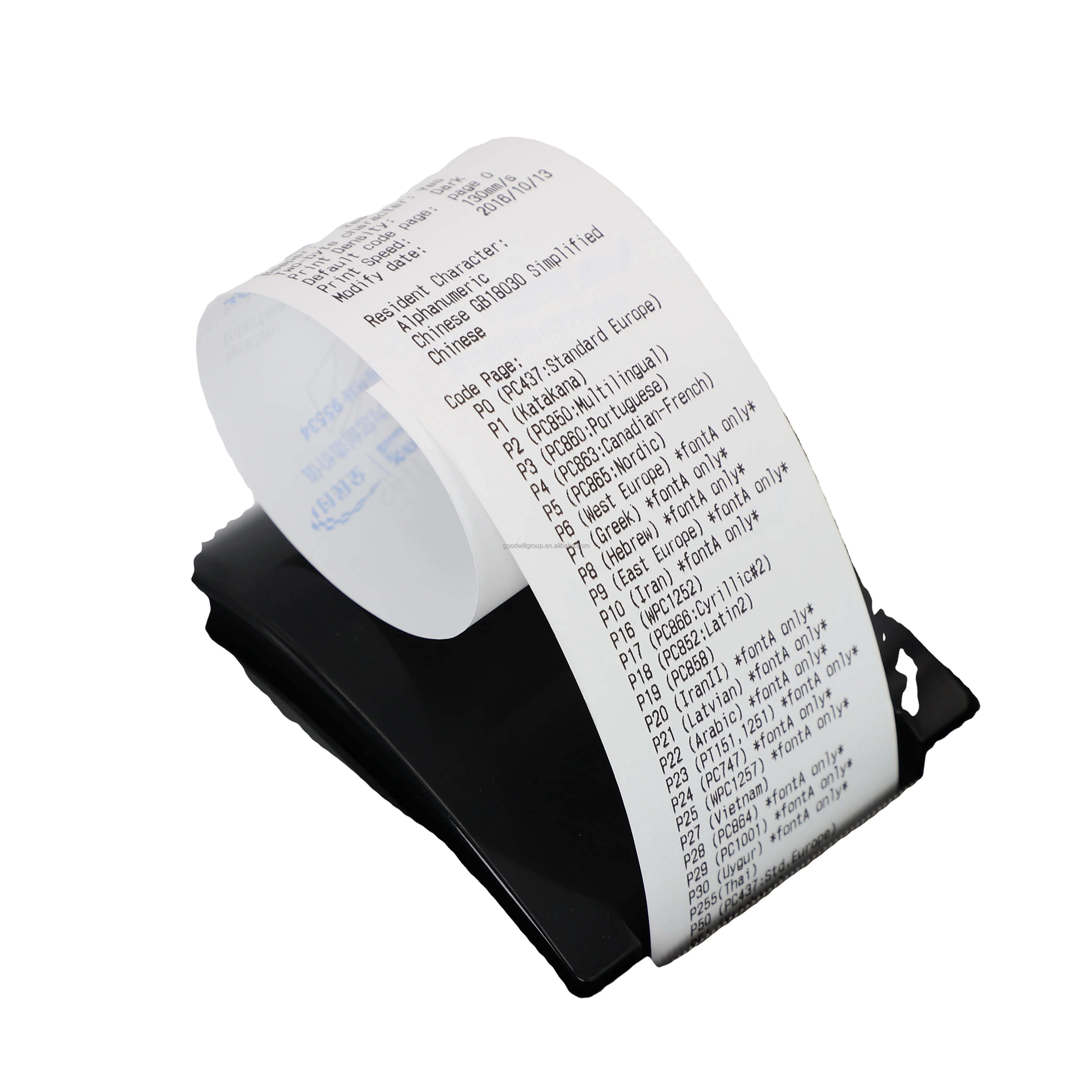 FOCUS Brand TOP-grade 100% Wood Pulp Black Image Good Whiteness Thermal Paper Jumbo Roll
