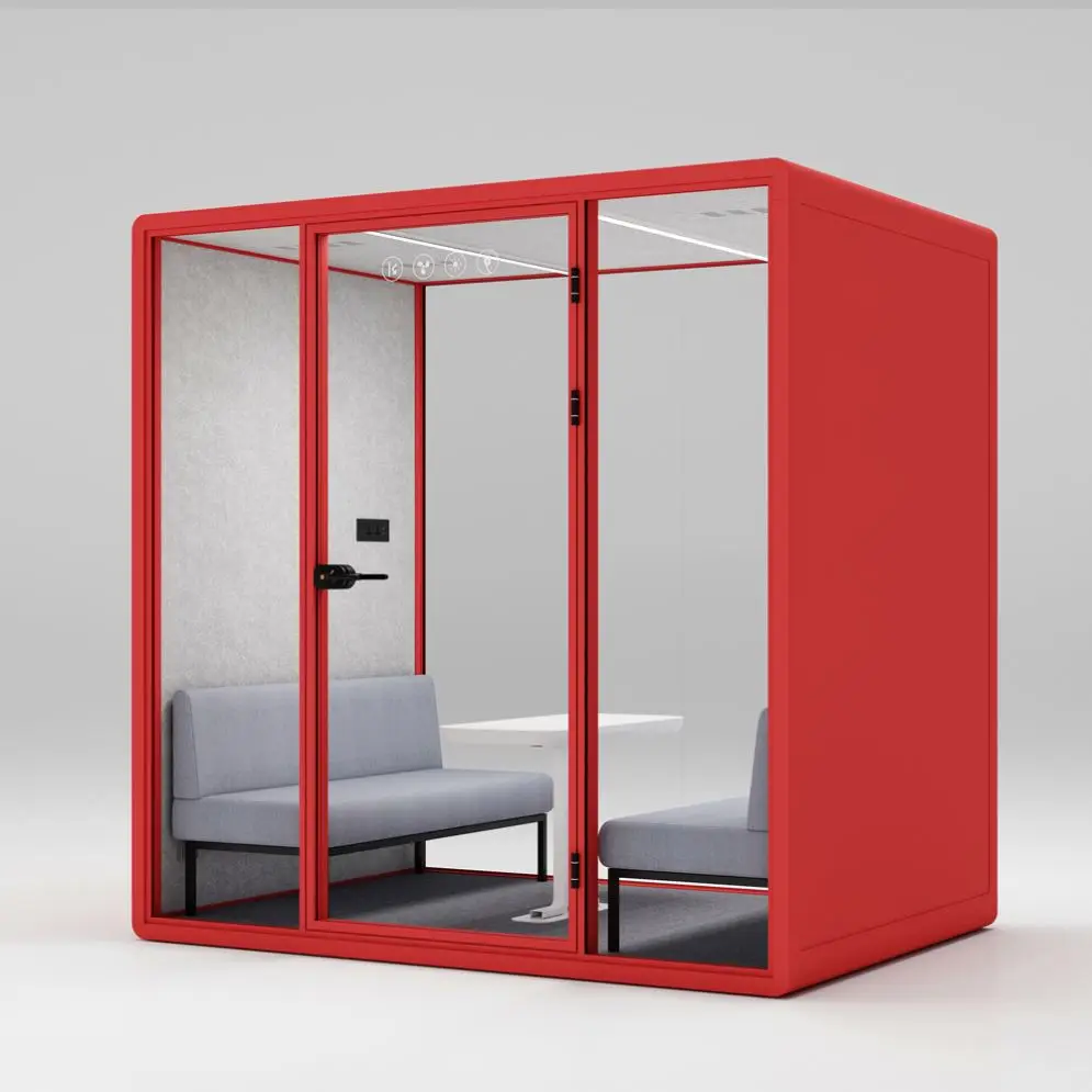 New Product Wjl-916 Telephone Private Acoustic Office Meeting Pod Soundproof Drum Booth Crystal Ball Music Box Mus Studio