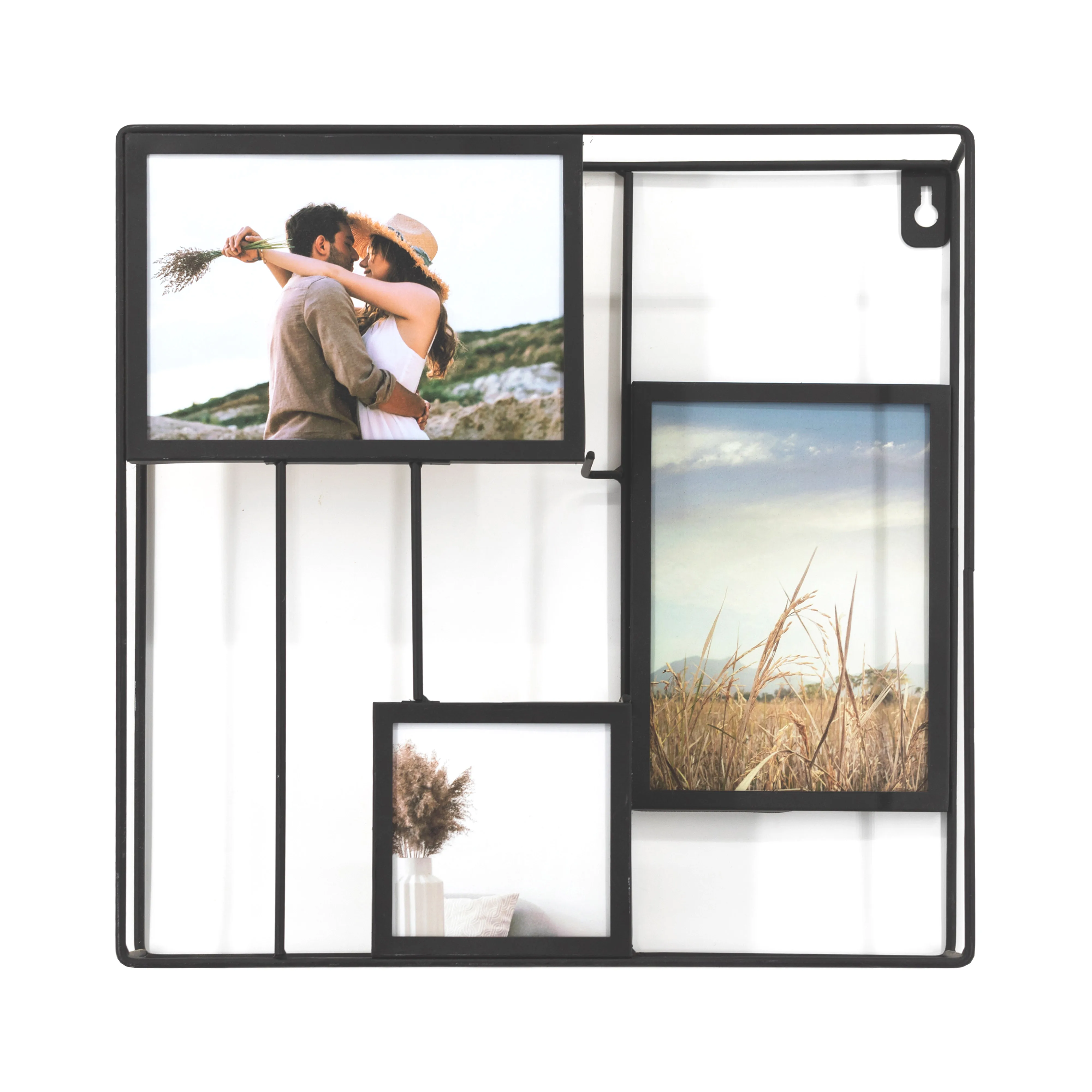 Wall Display Art Iron Photo Frame Set Metal Picture Frame For Home Decor Wall Art