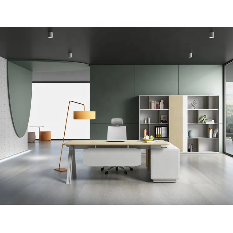 Современный дизайн рабочего стола руководителя