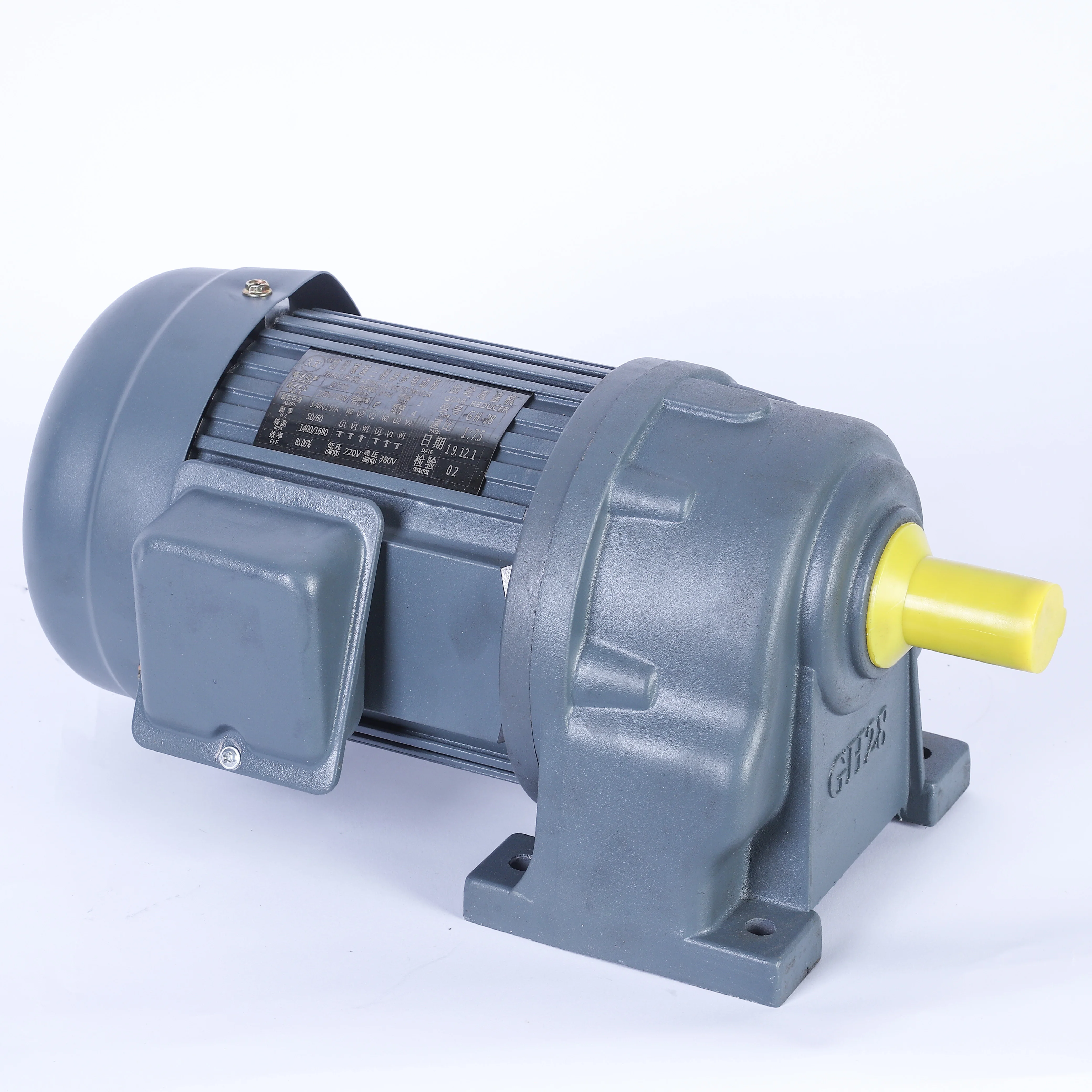 1/2hp 1hp 1.5hp 2hp 3hp 4hp 5ph 5.5ph 7.5hp 10hp  AC gear motor single phase and three phase