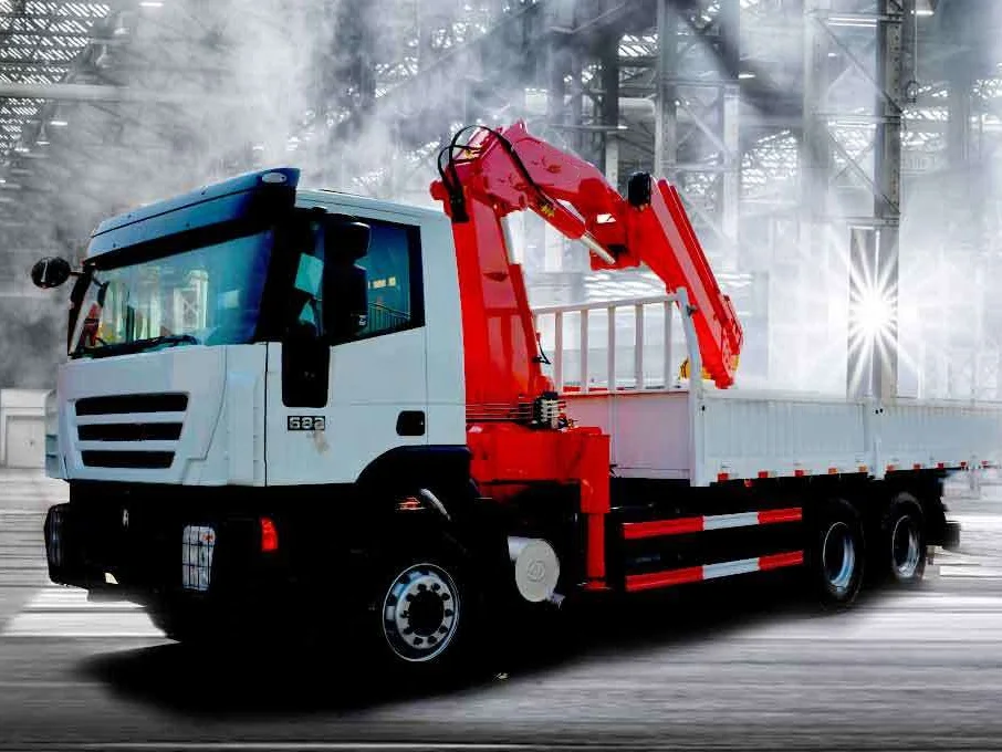 China Brand Left/Right Hand Drive Lifting Machinery 30ton Knuckle Type Truck Mounted Crane SQZ800 For Sale
