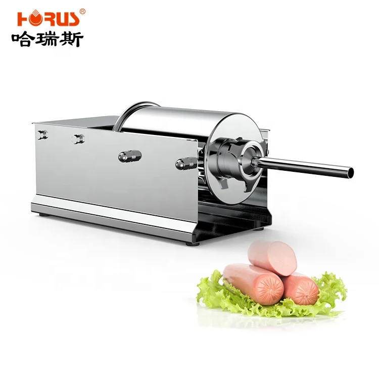 3/5/7L Automatic Manual The Latest Easy Operated twist mainca 5l stuffer sausage