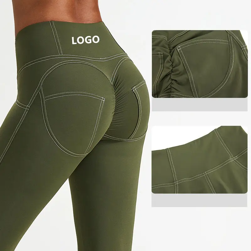 Wholesale Plus Size High Waisted Leggings Women Workout Outfit Buttery Soft Gym Breathable Tights butt lifting Yoga Pants Leggin