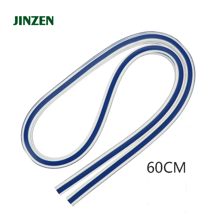 30/35/40/50/60/75/90 см произвольной кривой пластик под змеиную кожу для портных костюм змея линейка JZ-71043