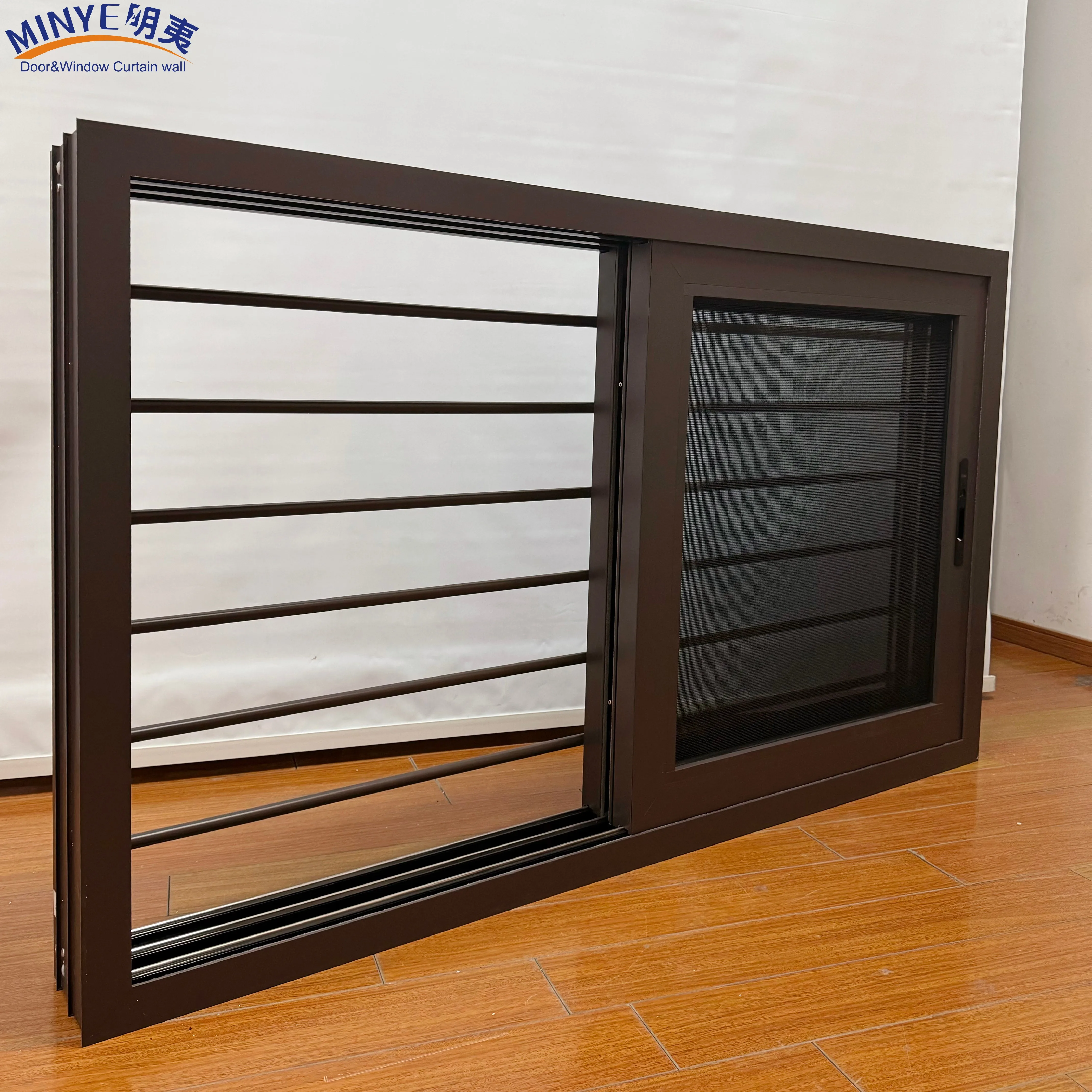 security Key Feature Sliding Window for Home and Office Use sliding aluminum windows