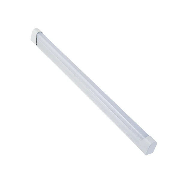 
aluminium body pc cover 9W 850lm IP20 Led Tube 600mm 2ft Led batten light fitting lamp 