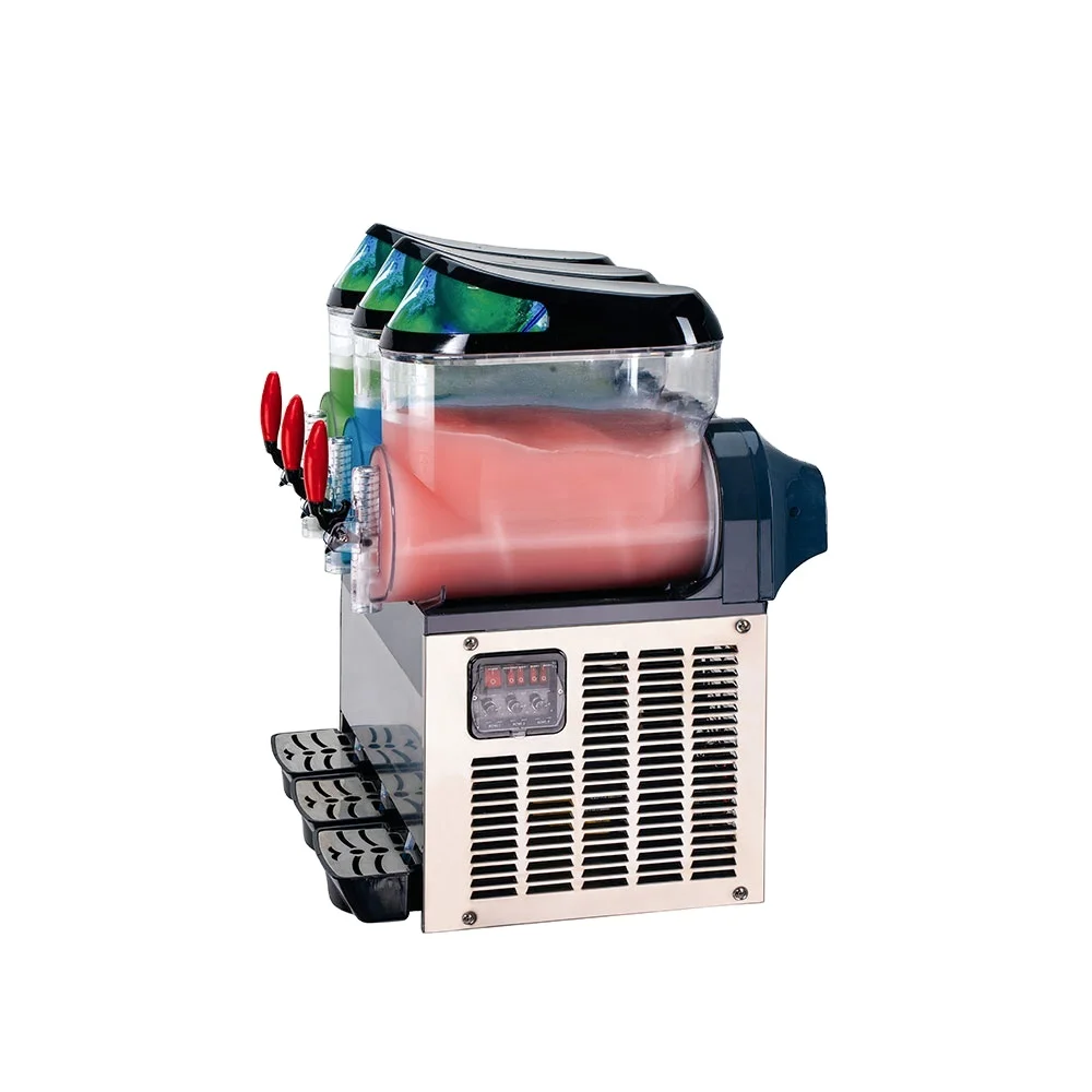 syrup making machine gourmet ice slush machine snow white carbonated slush machine trade