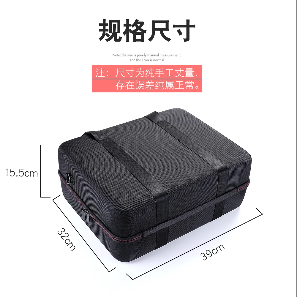 Customized large durable VR game eva case shockproof glasses eva case travel eva bag
