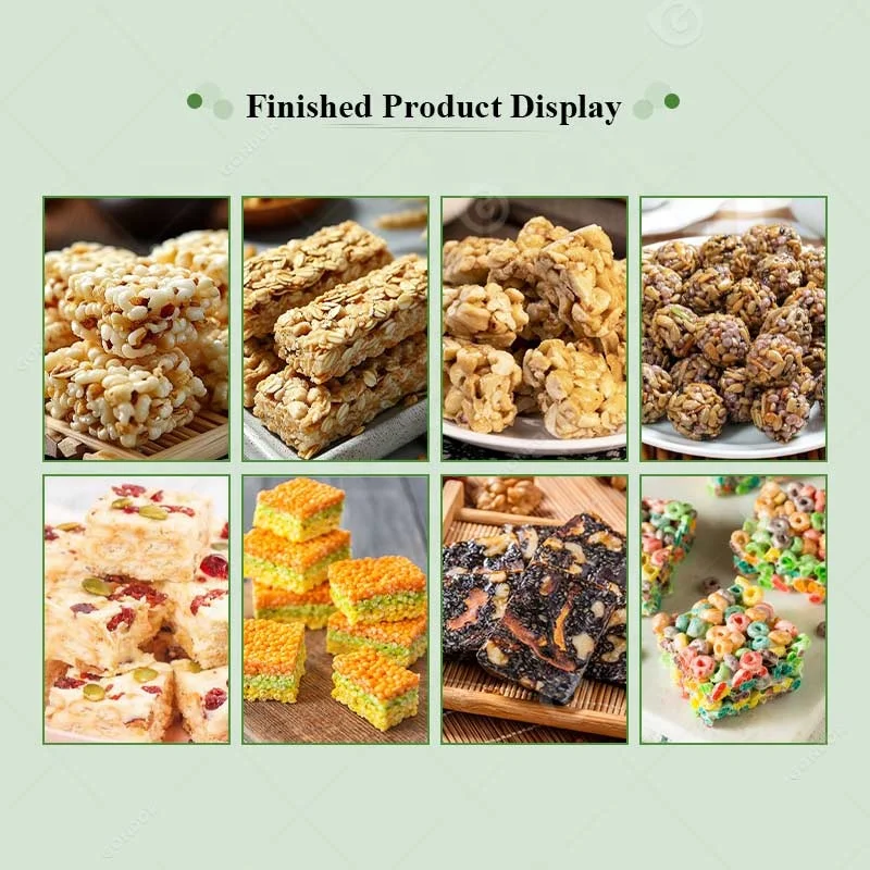 Snack Cutting Table Food Beverage Extruder Protein Aut Hot Sale Nutritional Entry-Level Cereal Bar Make Machine