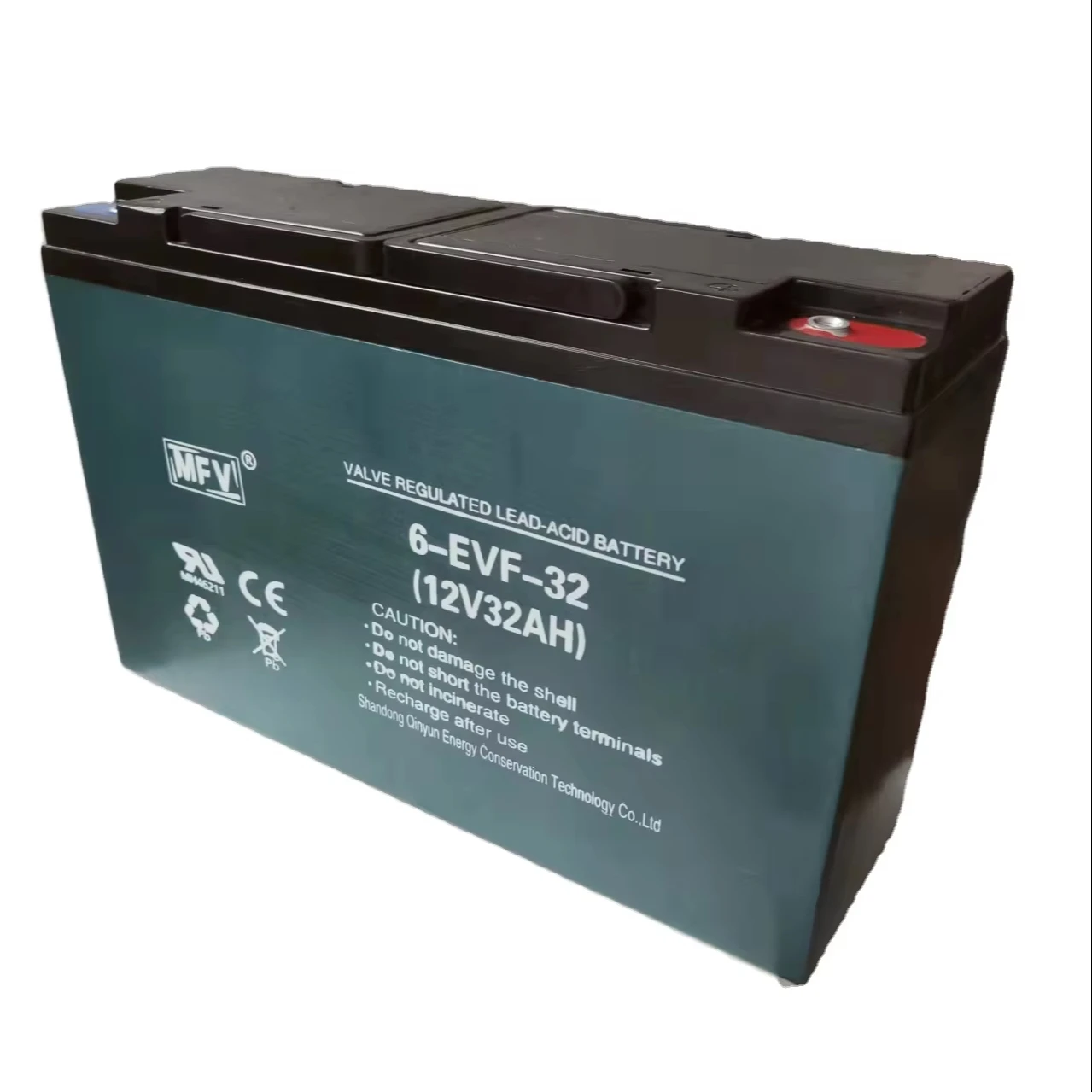 Lead-Acid 12V 32AH 6-EVF-32 Deep Cycle Battery Sealed 12V 200AH for Energy Storage