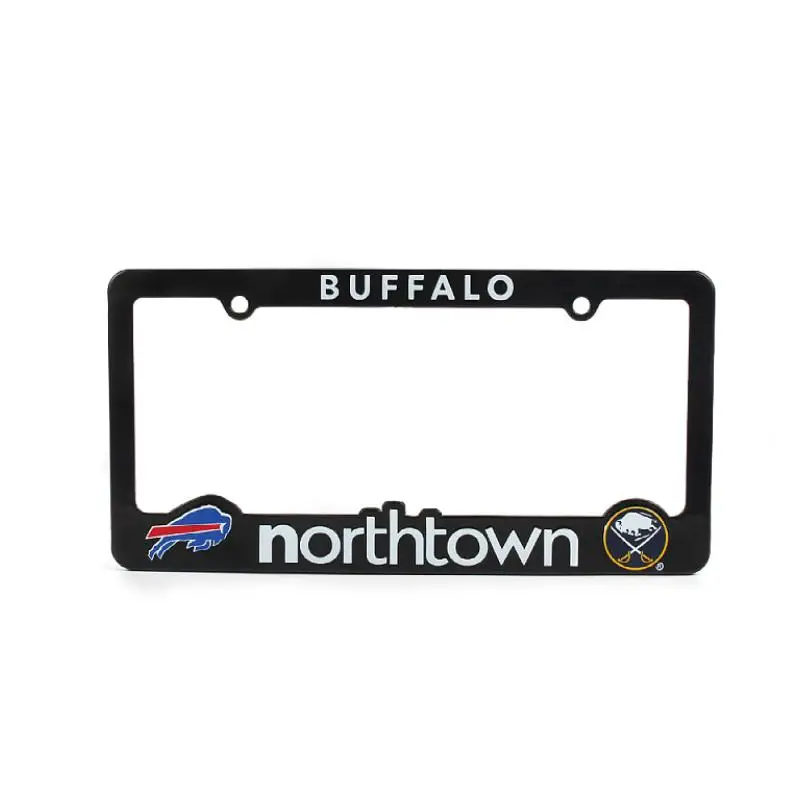 US Custom Logo Plastic License Plate Frame Car Licence Plate Frame Custom Blank License Plate Cover