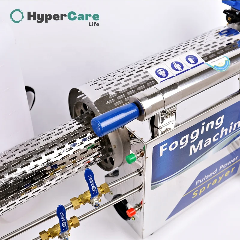 Portable Electrostatic Fogger Machine Ulv Fumigation Fogging Machine Sterilizing Sprayer Thermal Fogger