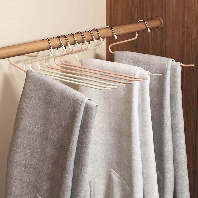 Trouser Hanger Sturdy Open Ended Trouser Hangers Organizers Clothes Airer Hanger For Socks Underwear Bras And Gloves