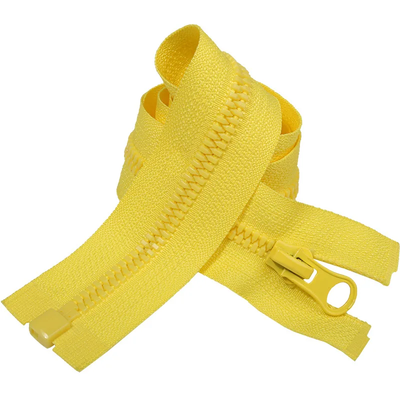 Factory Custom #3 #5 Resin Zipper Plastic Colorful Resin Zipper For Jeans