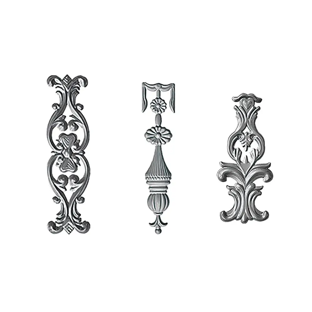 BOWDEU DOORSDecorative Casting Aluminum Parts and Components for Wrought iron Fence Window Guard Gate Decorative fitting