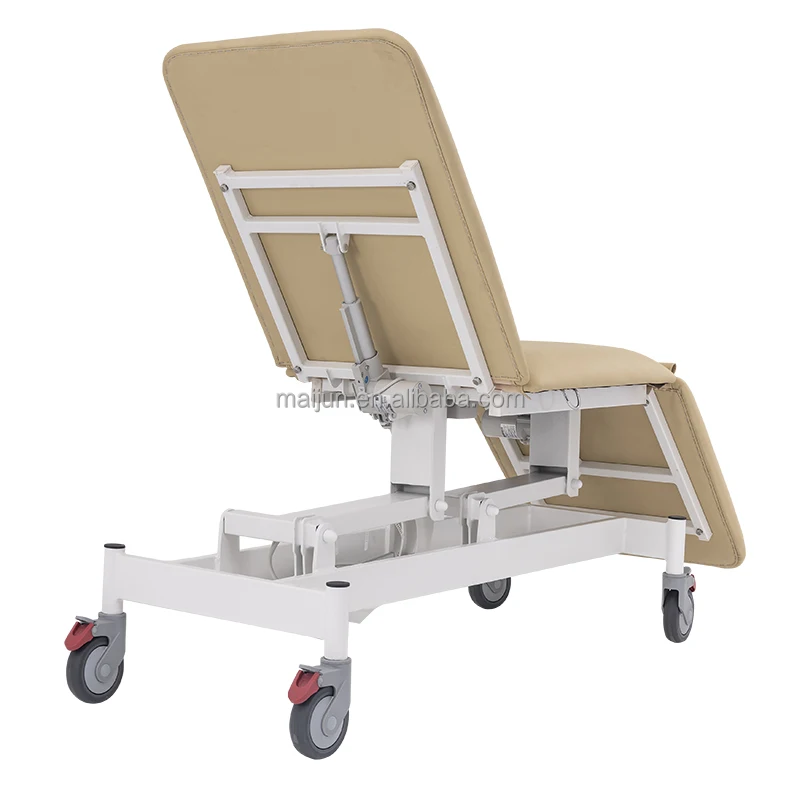 Chiropractic Stretcher Manufacturer electric three motors three fold/section treatment table height adjustable