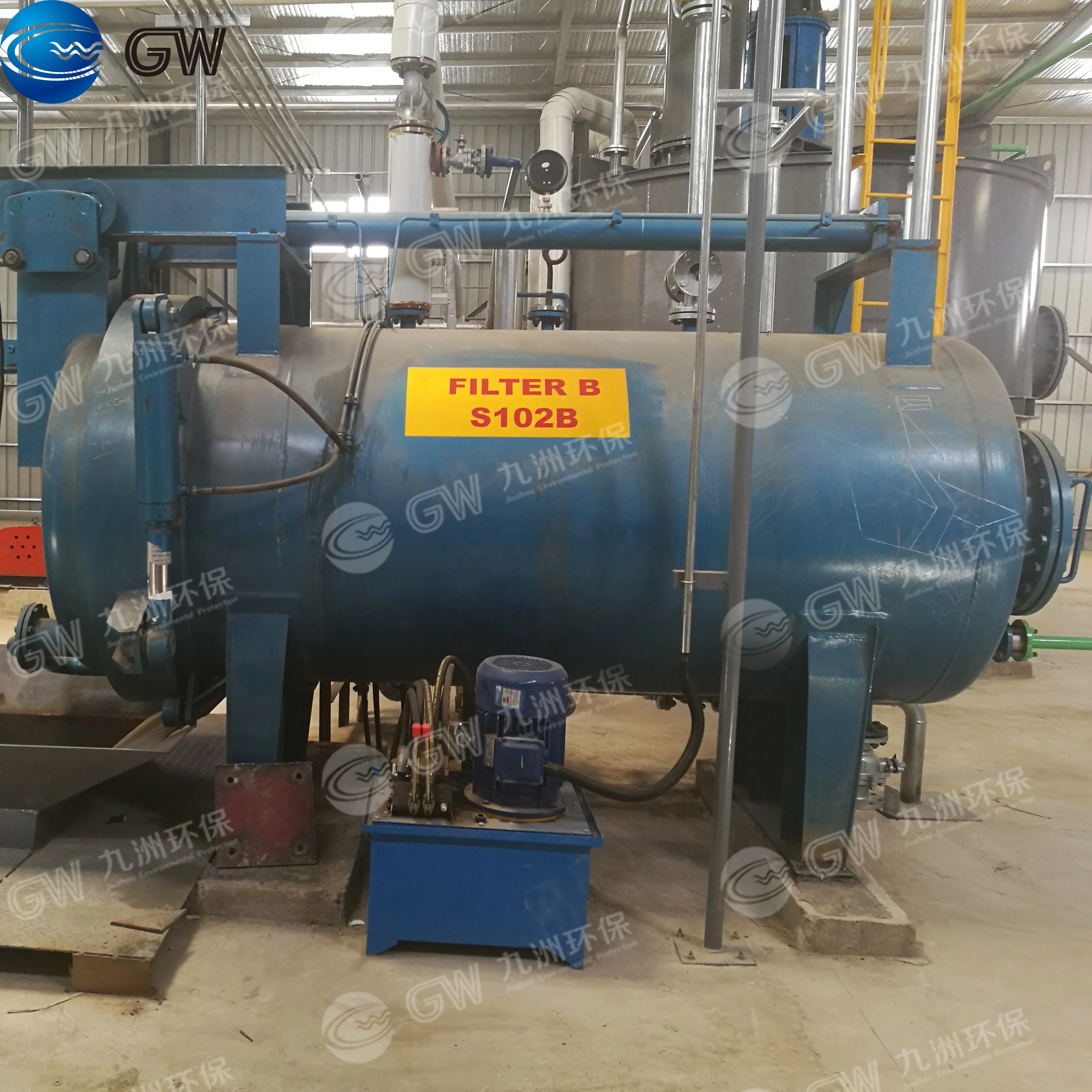 10 TPD Wet Method Of Liquid Sodium Silicate Production Line