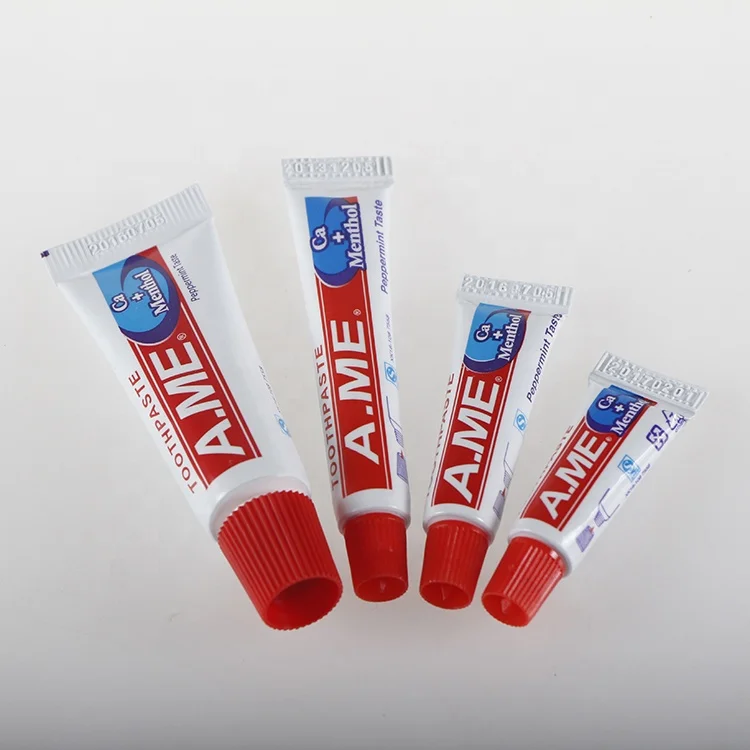 Size Disposable Airline Mini Hotel Toothpaste Customized Cheap Bulk Travel White for Hotel 5000pcs Adult