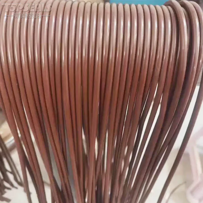 High Quality Factory Customized solid or sponge Rubber NBR Silicone FKM o-ring Cord o ring cord
