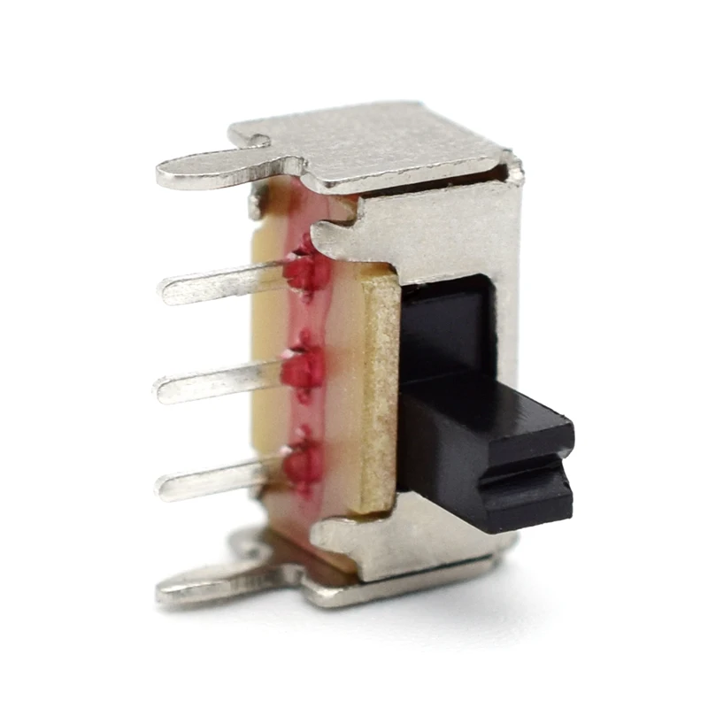 SK-12D07VG3 горячая распродажа 3 pin; Цвет Черный; Сезон металлическое основание сбоку циферблат ползунковый переключатель с кнопкой включения/выключения
