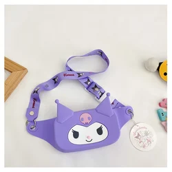 Cartoon Silicone Fanny Chest Pack  Belt Waist Crossbody  Chest Bag  for Girls Kids Women Gifts