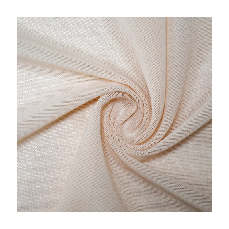 
Hot style 4 way stretch nylon spandex knitted stretch polyester mesh lining sports swimsuit mesh fabric 