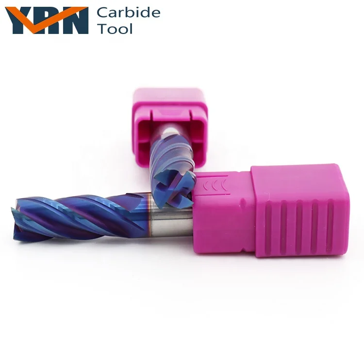 Top Picks Solid Carbide 4/6/8/10/12mm End Mill Cutter For Titanium & Heat-treated Steel