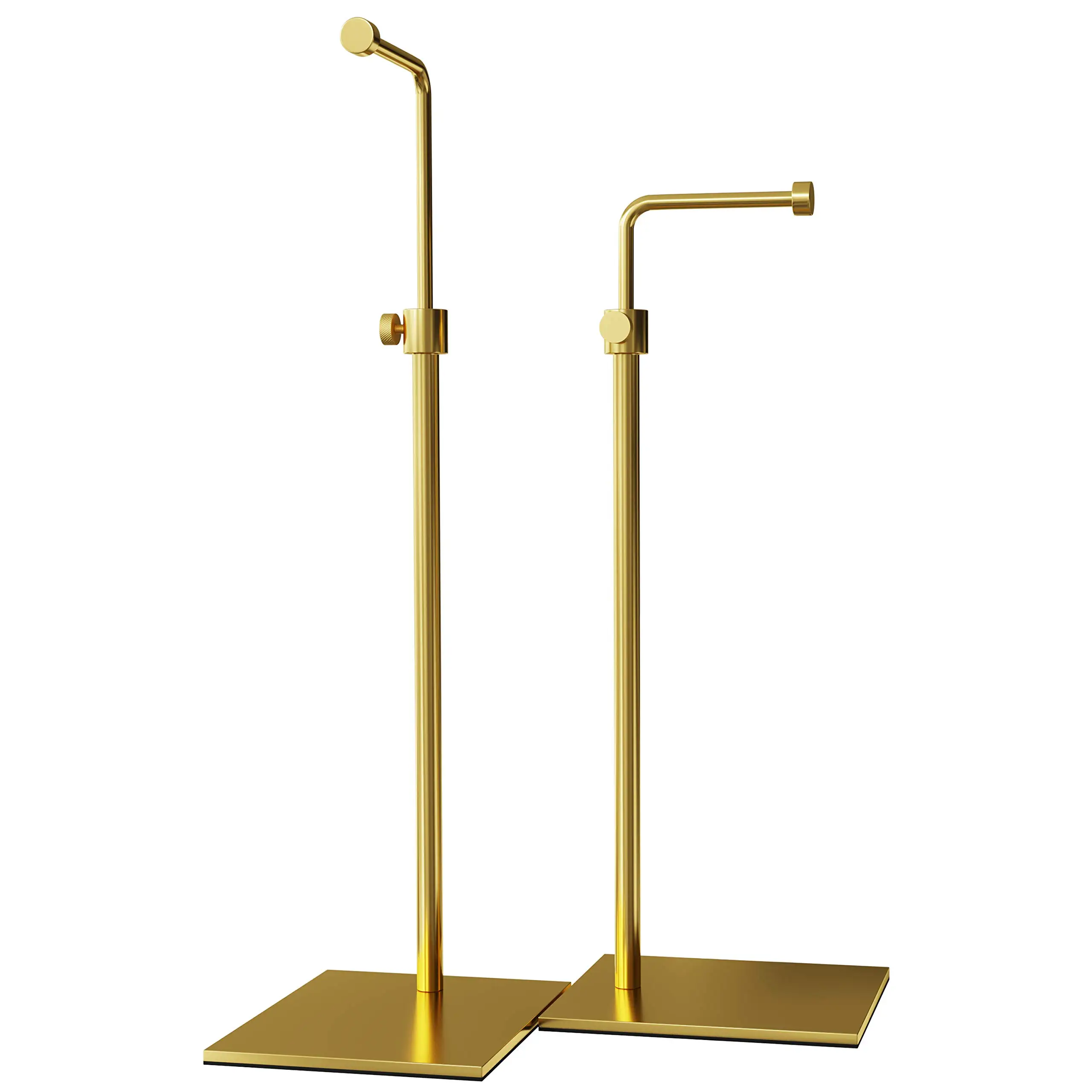 Factory Customized Hot Sell For Shopping Market Adjustable Metal Rack Handbag Display Stand