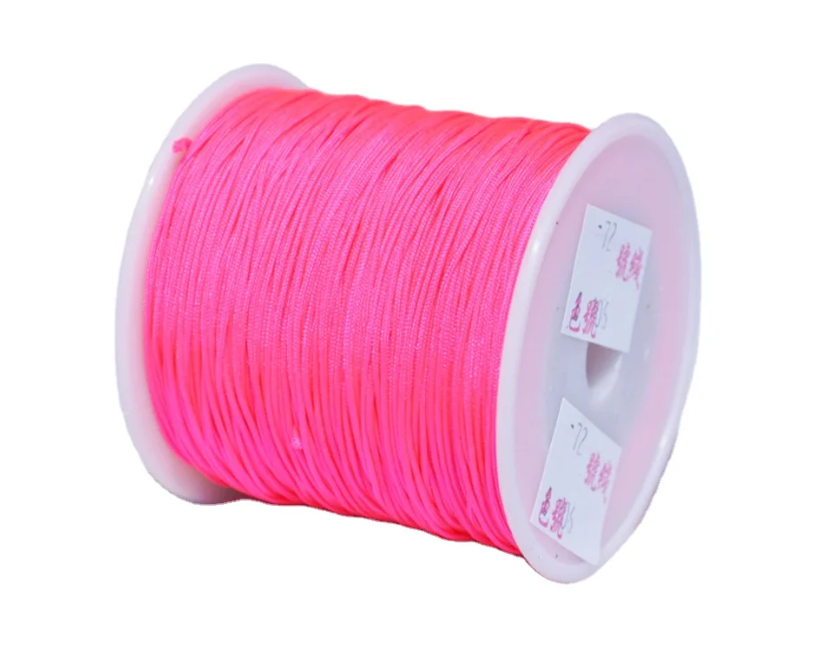 0.8mm nylon rope jade line handmade jewelry necklace weaving DIY accessories material Chinese knot