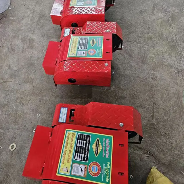 Mini Chaff Cutter Machine for Animal Feed - Grass, Silage, and Paddy Cutting