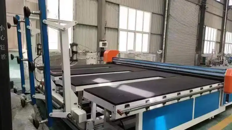 CE float glass cutting machine from China 3800x2600mm laminated glass cutting machine