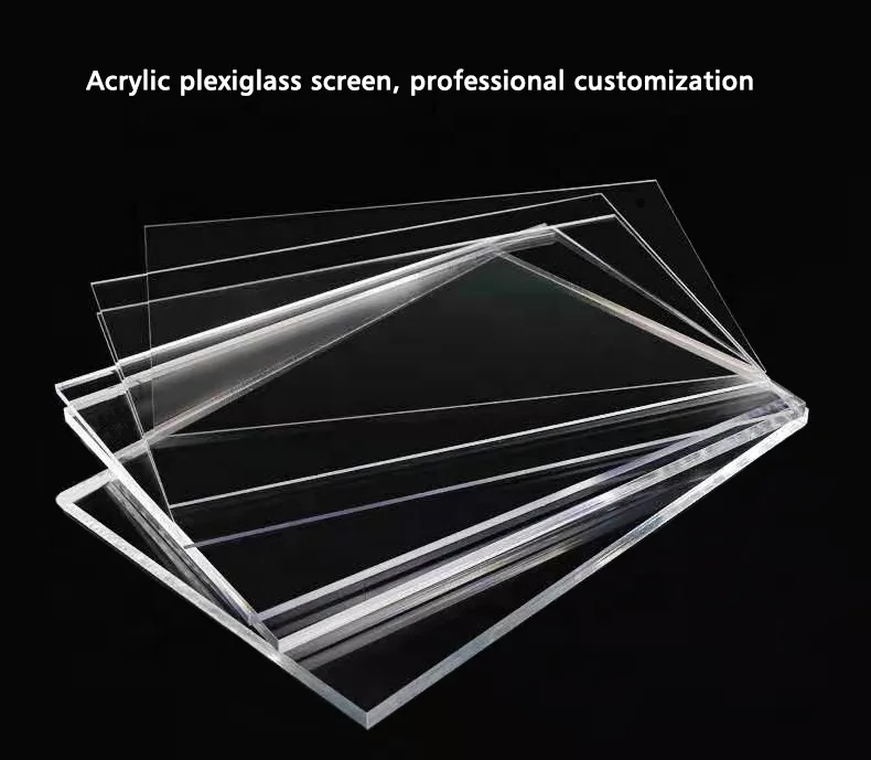 High Transparent Polycarbonate Acrylic Sheet Laser Cutting Pmma Acrylic Glass Plastic Sheets Light Diffuser Custom Processing
