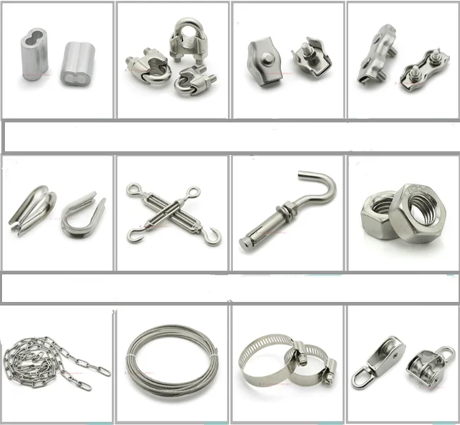 cable dia 2-8mm double hole aluminum ferrule