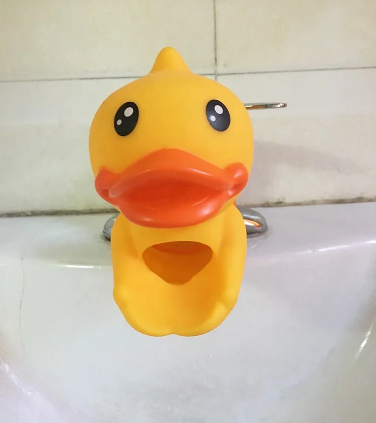 Toddlers Baby Hand Lead Sink Handle Wash Device Extension Kitchen Bathtub Adapter Bathroom Bath Cover Cartoon Faucet Extender
