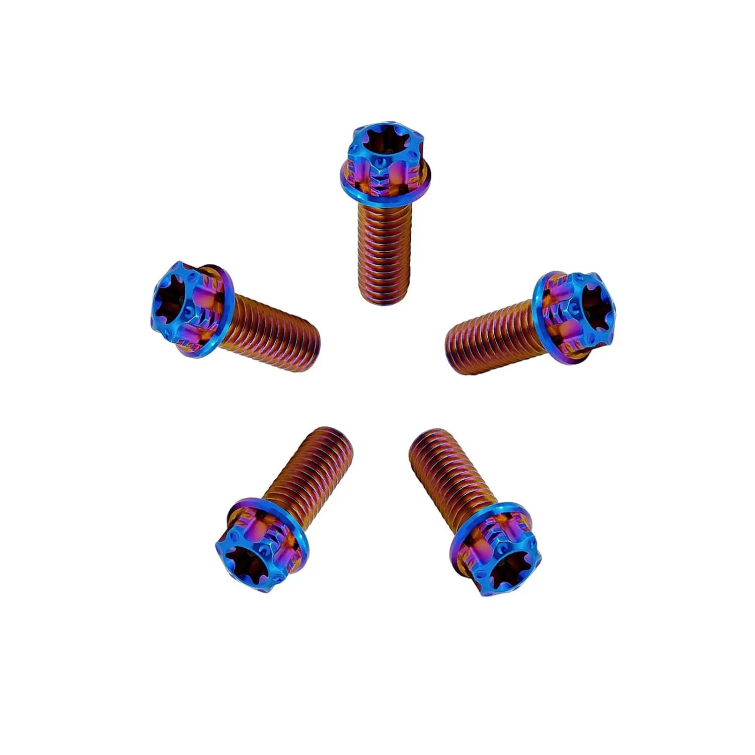 TOBO  High Quality  Bolts   M1.6 - M52 Titanium Alloy  Full Thread Hex Bolts for Construction