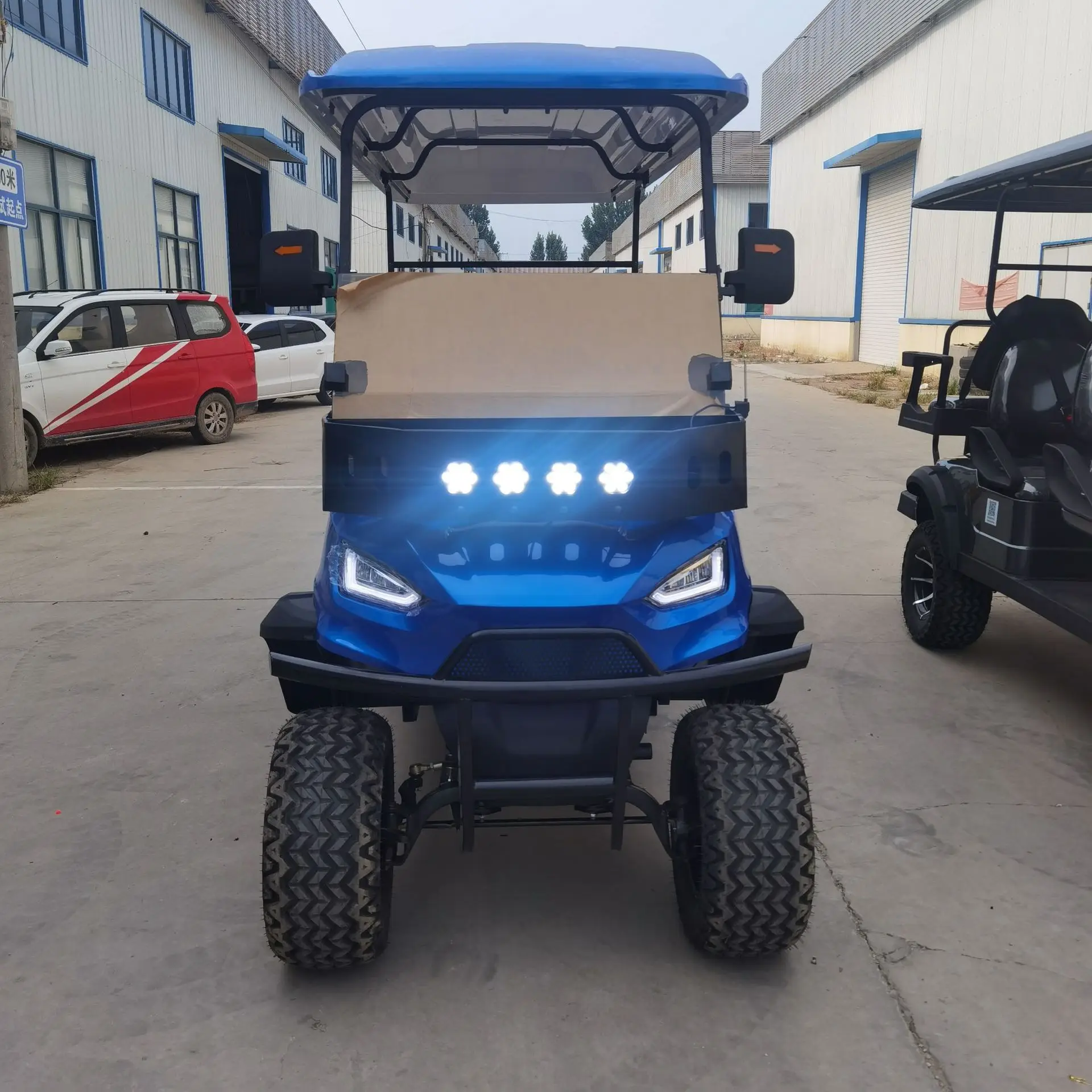 Роскошные сиденья Электрический экскурсионный автобус 42-местный Гольф-кар с батарейкой