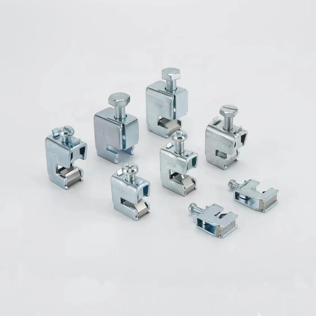 Copper busbar wire terminal JT-521-JT-530 rectangular copper busbar without punching connection terminal wire connection clamp