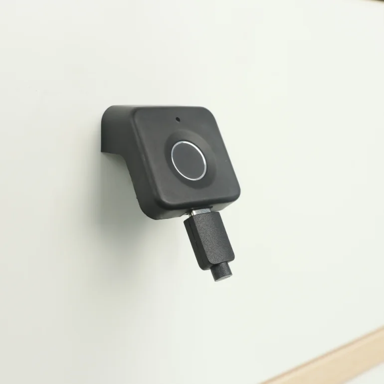 F162 smart drawer door lock fingerprint handle locks for home furniture intelligent smart lock key with cabinet handle