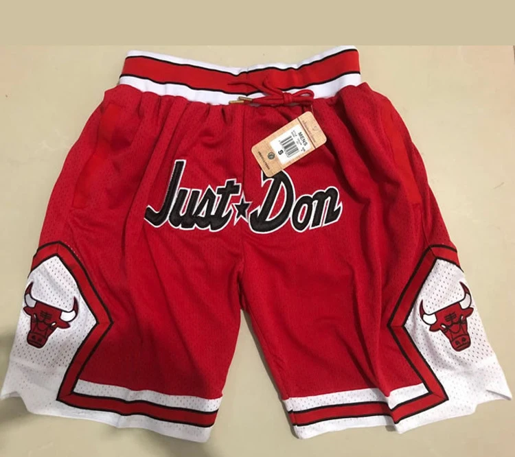 High Quality Vintage Retro Two Layer Zipper Pockets Mesh Elastic Rib Name Embroidery Men Nbaing Basketball Shorts With Logo